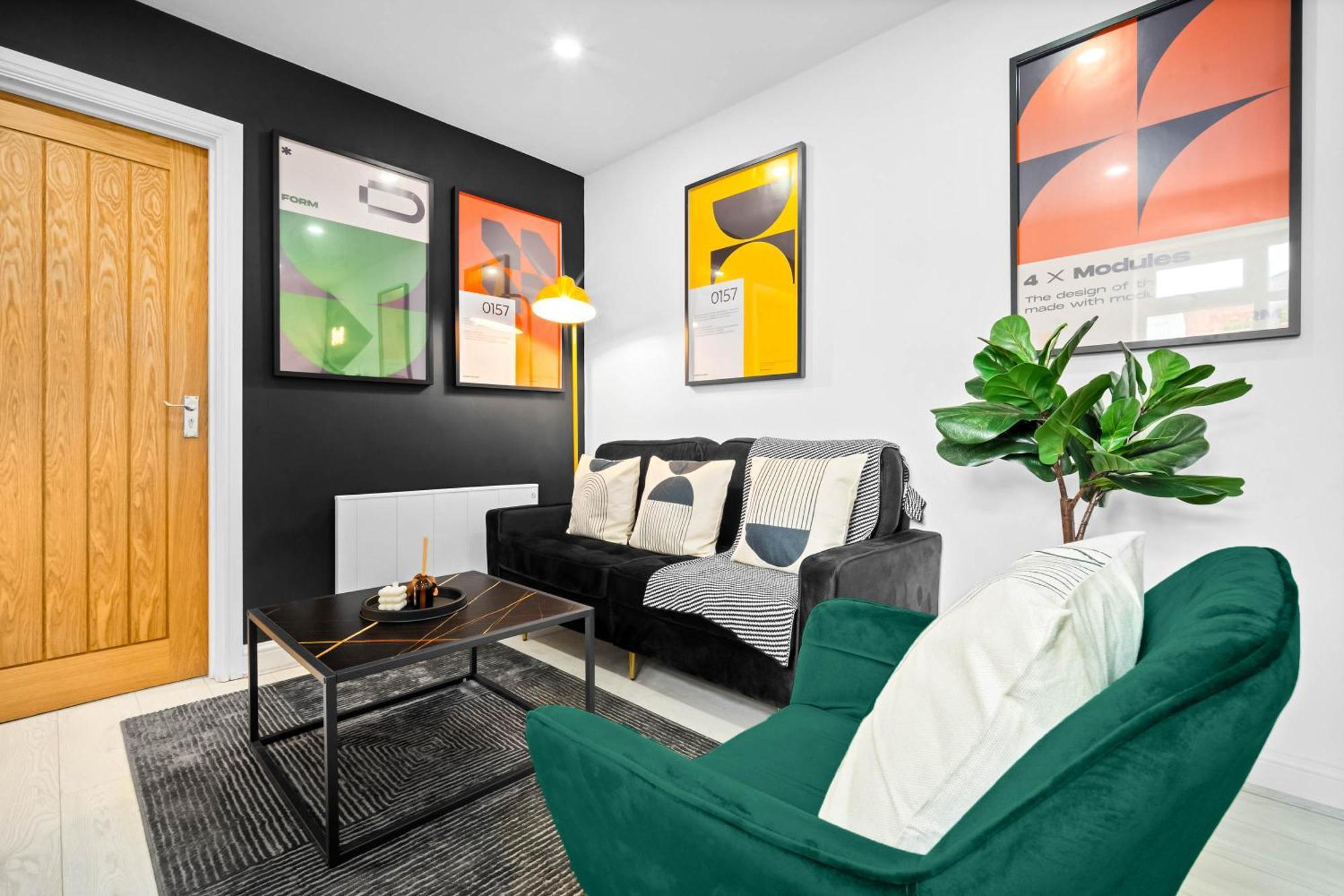 ברמינגהאם Luxury 3 Bedroom Apartment - Terrace - Near City Centre - Wifi - Smart Tv 1Mr מראה חיצוני תמונה
