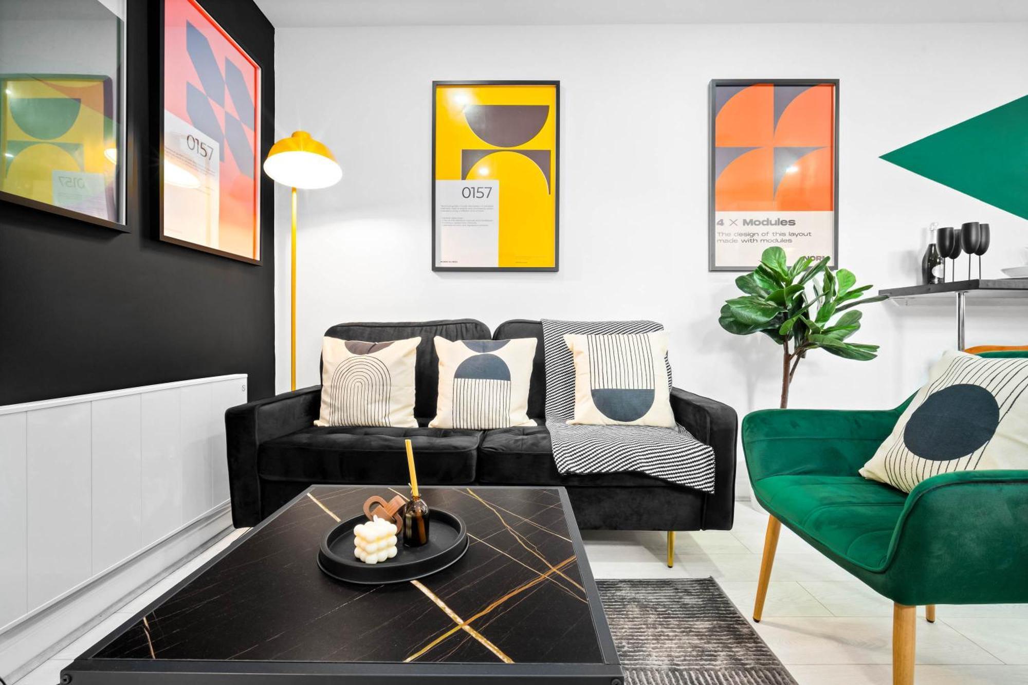 ברמינגהאם Luxury 3 Bedroom Apartment - Terrace - Near City Centre - Wifi - Smart Tv 1Mr מראה חיצוני תמונה